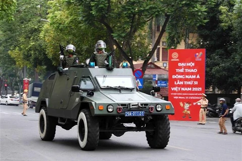 SEA Games 31: Policía de Hanoi refuerza medidas de seguridad 