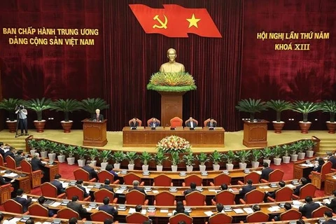Inauguran quinto pleno del Comité Central del Partido Comunista de Vietnam