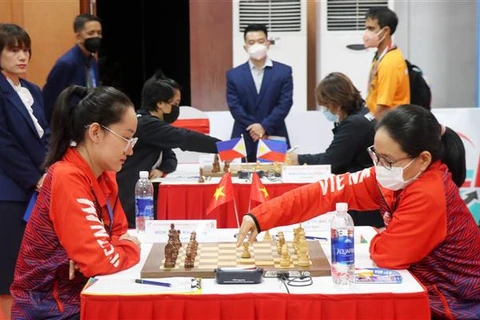 SEA Games 31: Vietnam se esfuerza por ganar cinco medallas de oro en ajedrez
