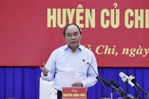 Presidente de Vietnam se reúne con votantes de Ciudad Ho Chi Minh
