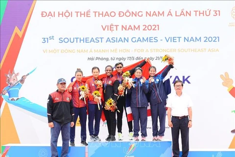SEA Games 31: Remeros de Vietnam, Tailandia e Indonesia cosechan medallas de oro