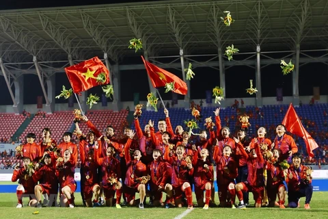 Fútbol femenino de Vietnam conquista el oro de SEA Games tras derrotar a Tailandia