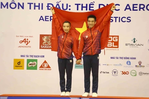 SEA Games 31: Vietnam gana dos medallas de oro en gimnasia aeróbica