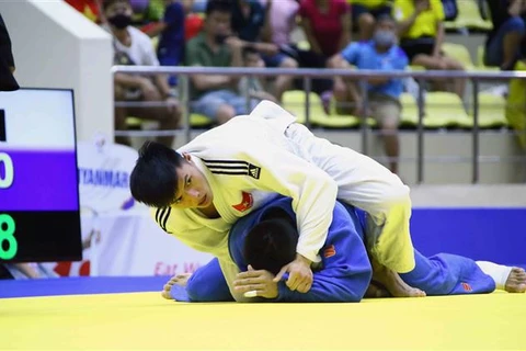 Judo vietnamita encabeza clasificación por equipos en SEA Games 31