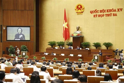 Parlamento vietnamita continúa debates sobre proyectos de leyes 