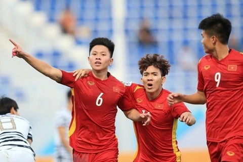 AFC alaba actuación de selección de fútbol sub-23 de Vietnam
