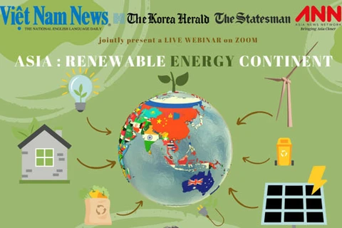 Periódico de la VNA copresidirá seminario web sobre energías renovables en Asia