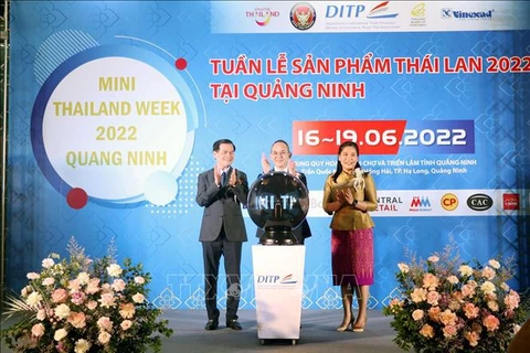 Celebran por primera vez Semana de productos tailandeses en provincia vietnamita 