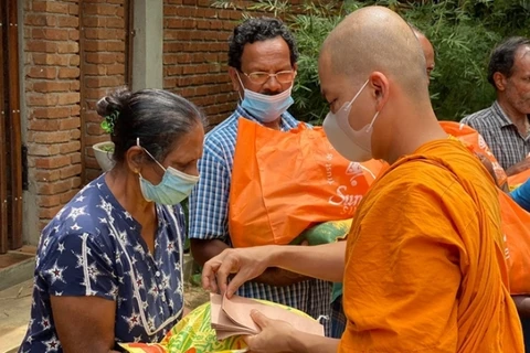 Sangha Budista de Vietnam ofrece asistencia al pueblo de Sri Lanka