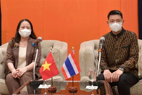 Vicepresidenta vietnamita desea fomentar cooperación entre localidades de Vietnam y Tailandia 