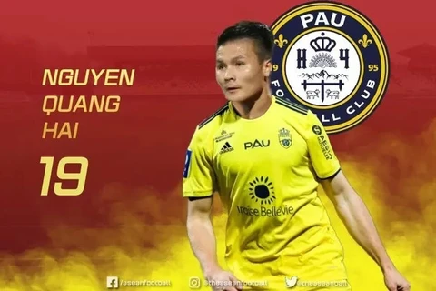 Quang Hai firmará contrato con club Pau FC, segunda división de fútbol francés 