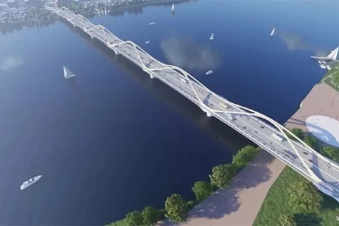 Hanoi finaliza diseño del puente Tran Hung Dao