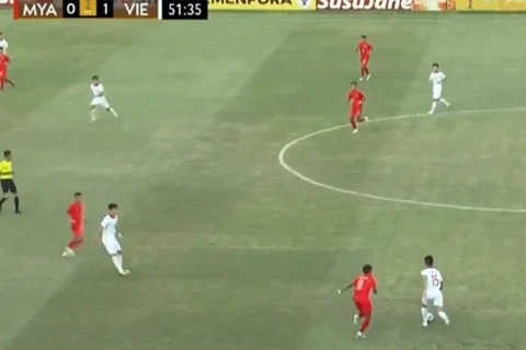 Vietnam vence 3-1 a Myanmar en torneo regional de fútbol