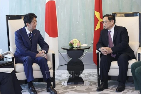 📝 Enfoque: Difunto exprimer ministro japonés Abe Shinzo, gran amigo de Vietnam