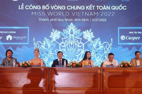 Celebran ronda final de Miss Mundo Vietnam 2022 en ciudad de Quy Nhon