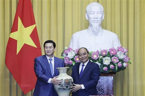 Presidente exhorta a aumentar inversión de Corea del Sur en Vietnam