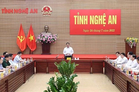 Premier vietnamita destaca potenciales sustanciales de desarrollo de Nghe An