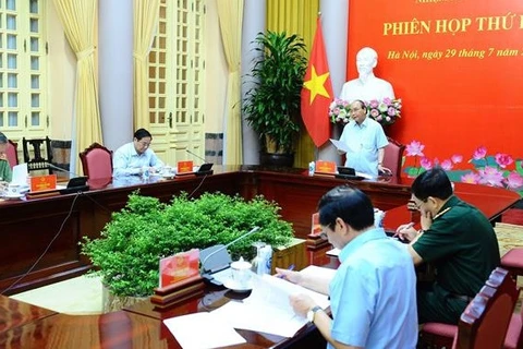 Presidente vietnamita dirige reunión del Consejo de Defensa y Seguridad Nacional