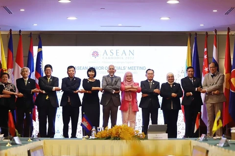 Debaten preparativos para la 55 Reunión de Ministros de Relaciones Exteriores de ASEAN 