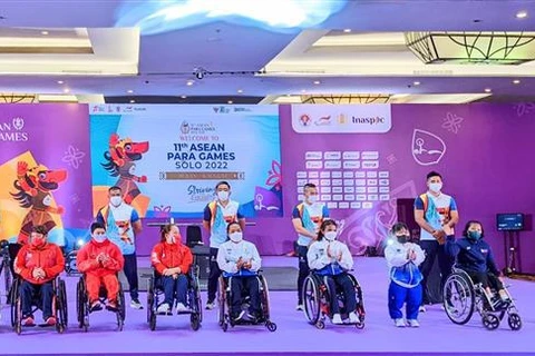 Recibe Vietnam "lluvia dorada" en primera jornada de XI Juegos Paralímpicos de ASEAN