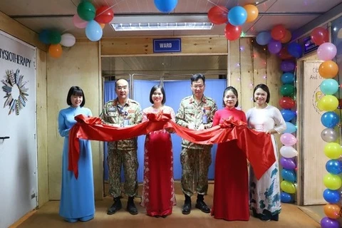 Inauguran primera clínica de obstetricia del hospital de campaña de Vietnam en Sudán del Sur