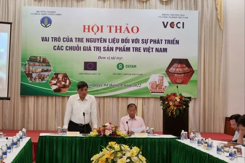Promueven desarrollo de industria de bambú en Vietnam 