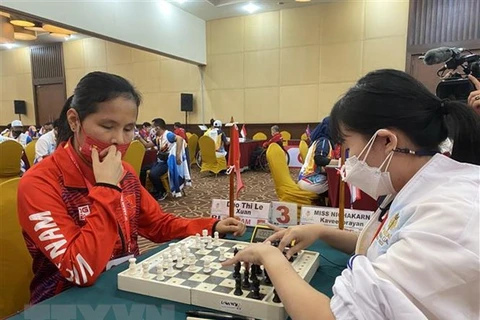 Equipo vietnamita de ajedrez en primer lugar en Juegos Paralímpicos regionales 
