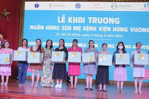 Inauguran mayor banco de leche materna de Vietnam en Ciudad Ho Chi Minh