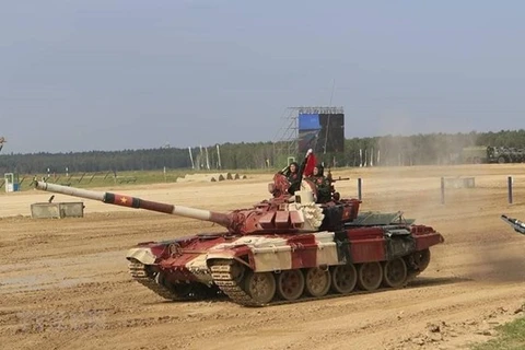 El equipo de tanques de Vietnam inicia actividades en Juegos Militares Internacionales