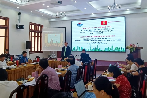 Vietnam busca medidas para el desarrollo de negocio circular