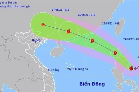 Tifón Ma-on se dirige hacia el Noroeste de Vietnam 