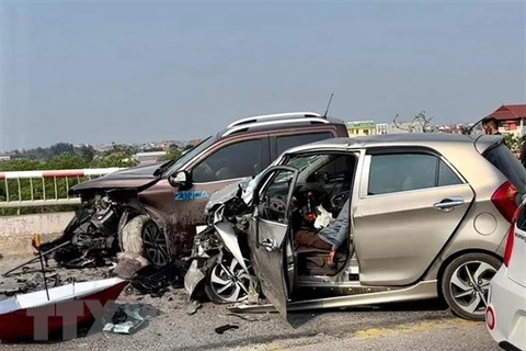  Muertes por accidentes de tráfico suben más de 8,6 por ciento en ocho meses en Vietnam