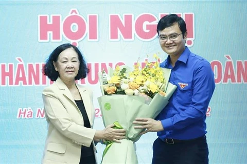 Bui Quang Huy elegido primer secretario del Comité Central de UJCHCM