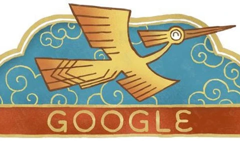 Google Doodle celebra el Día Nacional de Vietnam con la imagen de un pájaro mítico