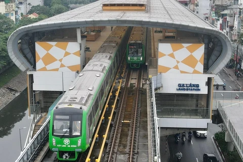 Línea ferroviaria Cat Linh - Ha Dong transporta casi seis millones de pasajeros