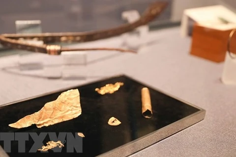 Exponen en Hanoi objetos históricos descubiertos en Ciudad Imperial de Thang Long