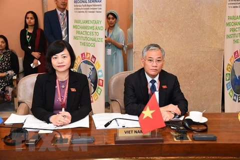 Participa Vietnam en reunión parlamentaria Asia-Pacífico sobre objetivos SDG en Pakistán 