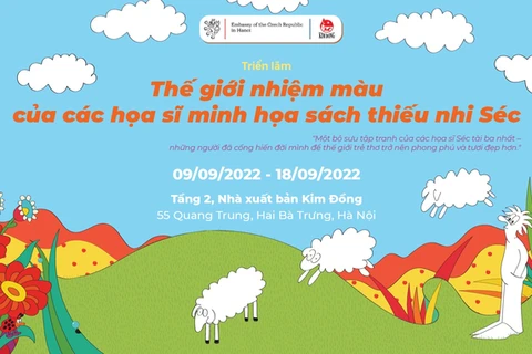 Ilustraciones de libros infantiles checos exhibidas en Hanoi
