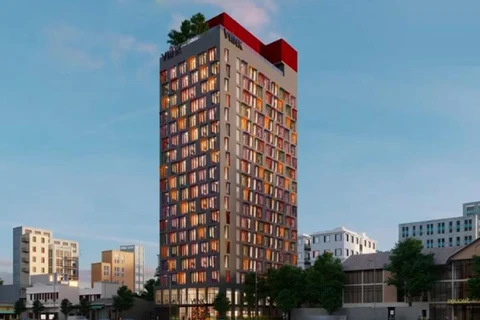 Construyen hotel de estándar internacional en ciudad vietnamita de Can Tho 