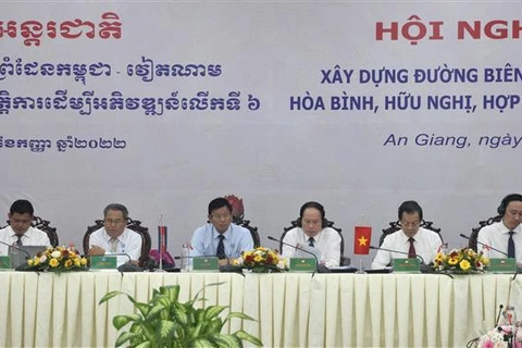 Vietnam y Camboya construyen una frontera de paz, amistad, cooperación