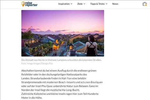Vietnam entre 10 mejores destinos para que alemanes escapen del invierno, según sitio alemán de noticias