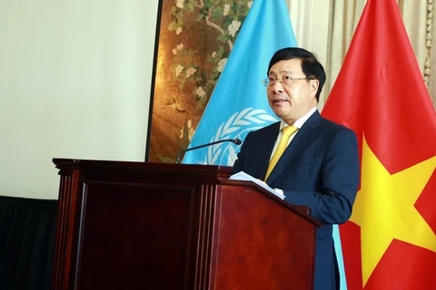 Vicepremier vietnamita preside ceremonia por el aniversario 45 de nexos Vietnam - ONU