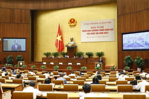 Inauguran Conferencia sobre programa de supervisión del Parlamento vietnamita de 2023