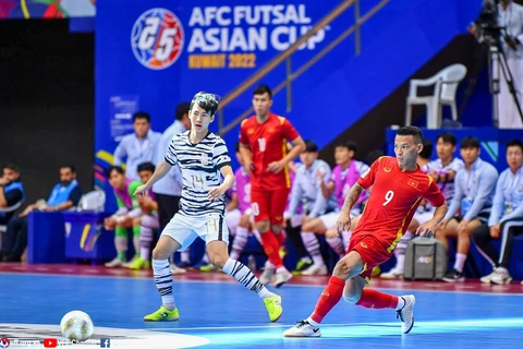 Vietnam derrota a Corea del Sur (5-1) en su debut en Copa Asiática de Fútsal