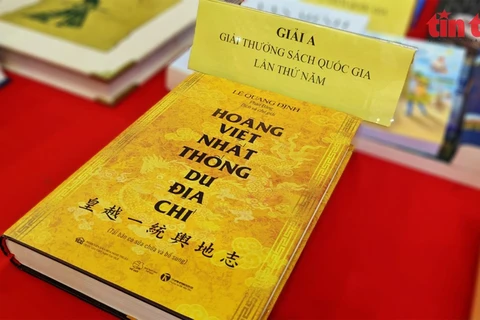Traducción de libro geográfico bajo dinastía vietnamita Nguyen gana Premio Nacional 
