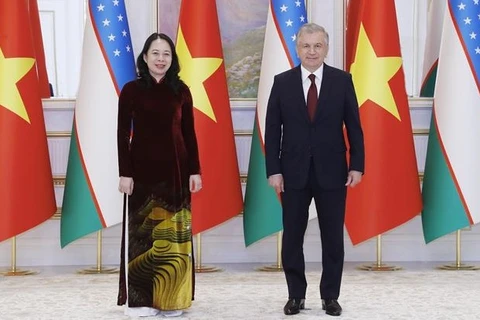 Vicepresidenta de Vietnam se reúne con dirigentes de otros países en CICA 