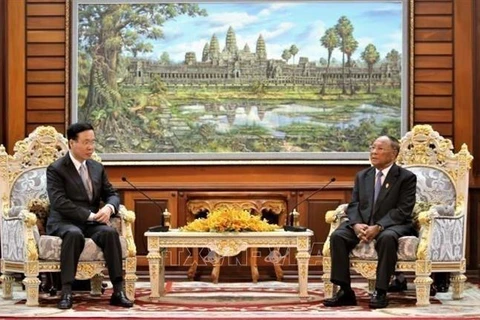Dirigente partidista vietnamita realiza visita oficial a Camboya