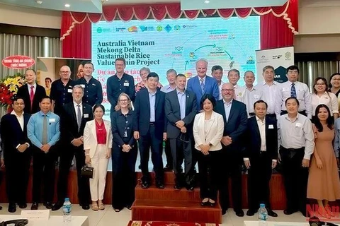 Vietnam y Australia inician proyecto de cooperación sobre cadena de valor del arroz