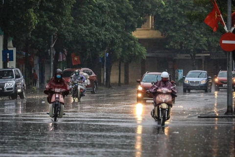 Registran aguacero y frío en Norte de Vietnam 