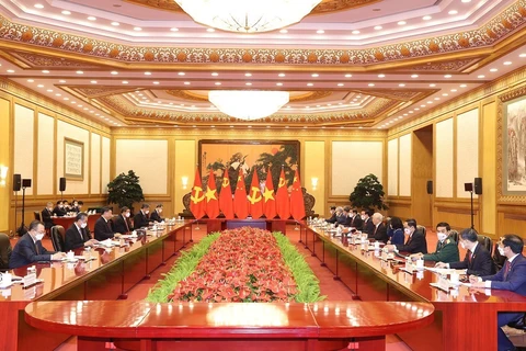 Exvicepremier laosiano aprecia significado de visita a China del máximo dirigente del PCV 